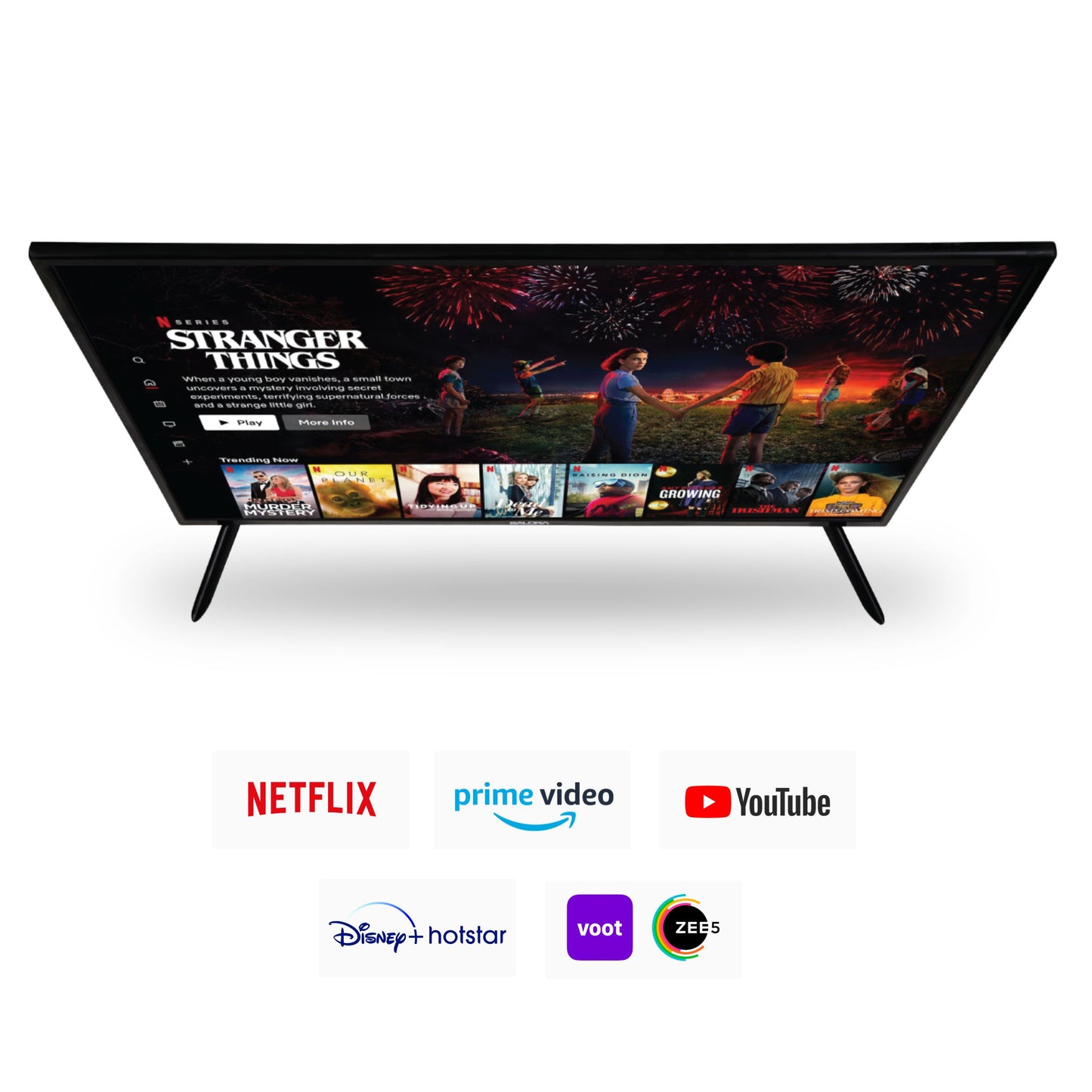 Salora 109 cm (43 inch) FHD LED TV with Frame (SLV-4431 SH)