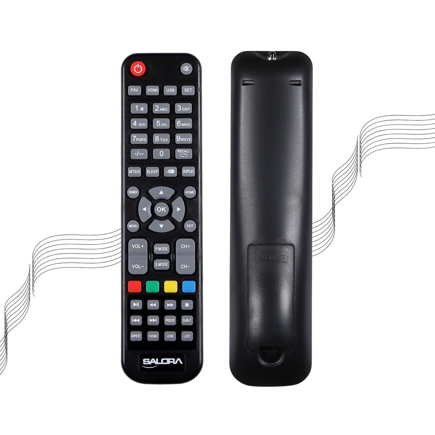 Salora 80 cm (32 inches) HD Ready Smart LED TV | SLV-4324 SF (Black)