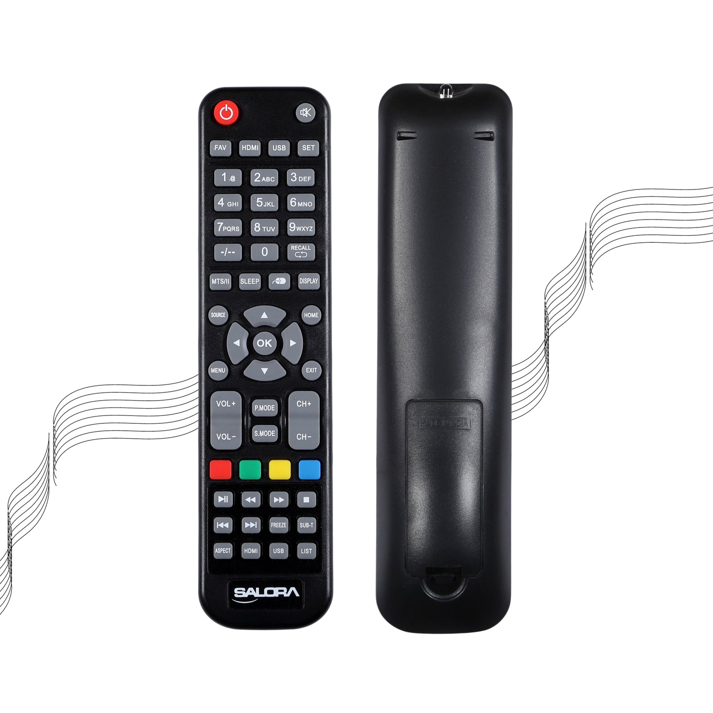 Salora 80 cm (32 inches) HD Ready Smart LED TV, SLV-4324 SFE (Black)