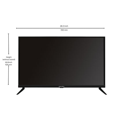 Salora 80 cm (32 inches) HD Ready Smart LED TV, SLV-4324 SF (Black)