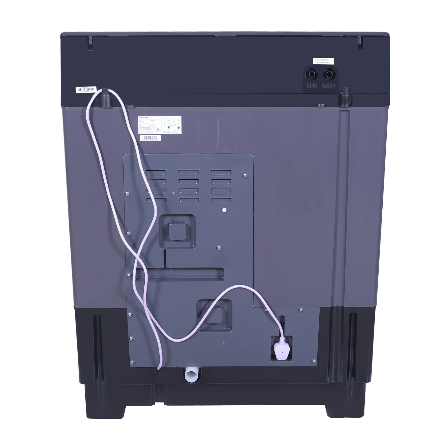 Salora 9.5 KG Semi-automatic Top Loading washing machine, SWMS-9505 (Grey)