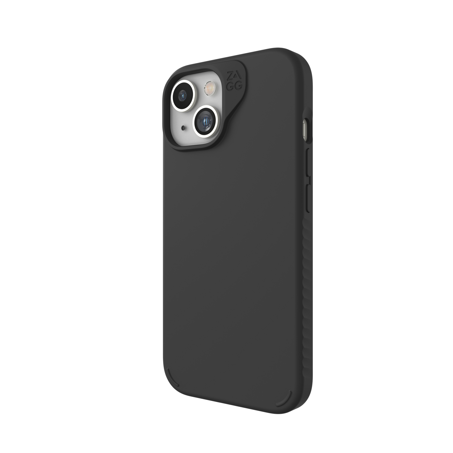 ZAGG Manhattan Snap iPhone Case - Premium Silicone iPhone Case, Durable Graphene Material, Smooth Surface with a Comfortable Ripple Grip, MagSafe Phone Case