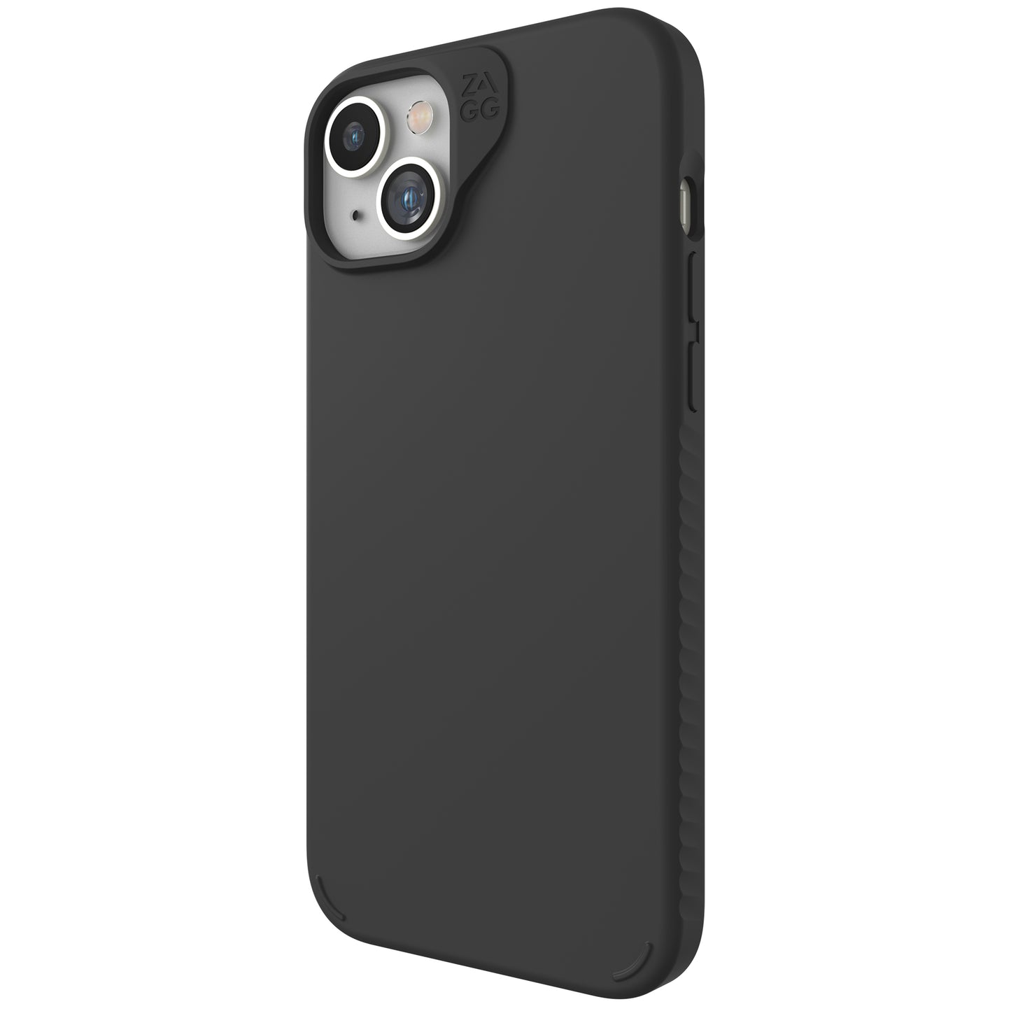 ZAGG Manhattan Snap iPhone Case - Premium Silicone iPhone Case, Durable Graphene Material, Smooth Surface with a Comfortable Ripple Grip, MagSafe Phone Case