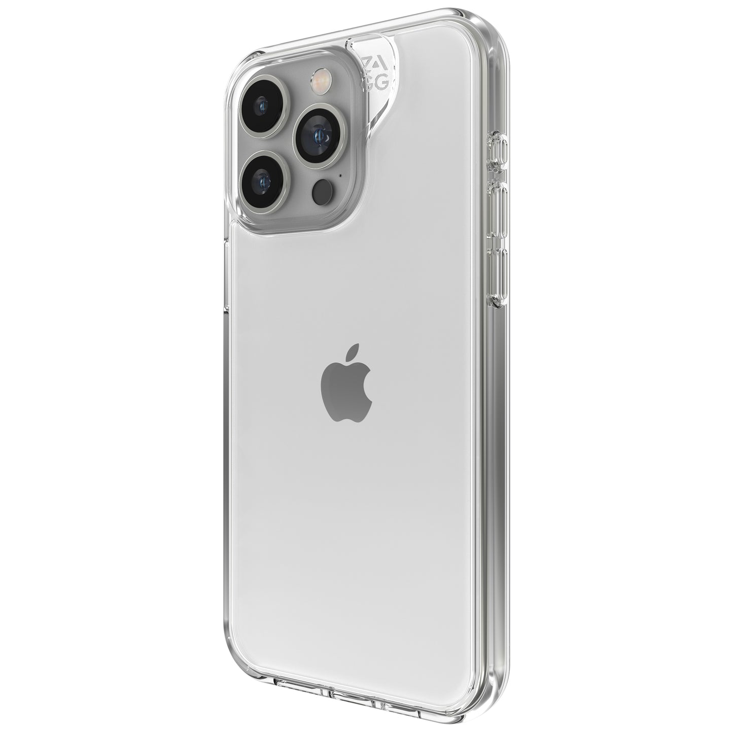 ZAGG Crystal Palace Protective Case for Apple iPhone, Slim Design,13ft Drop Protection, Wireless Charging, Graphene, Enhanced Grip