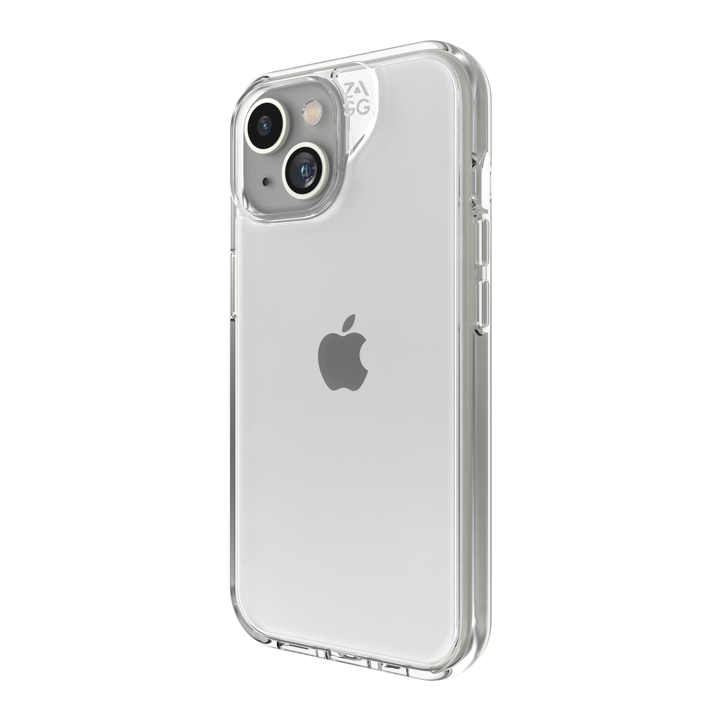 ZAGG Crystal Palace Protective Case for Apple iPhone, Slim Design,13ft Drop Protection, Wireless Charging, Graphene, Enhanced Grip