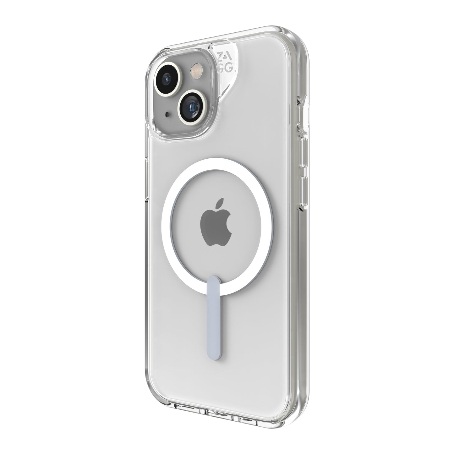 ZAGG Crystal Palace Protective Case for Apple iPhone, MagSafe,13ft Drop Protection, Wireless Charging, Graphene, Enhanced Grip