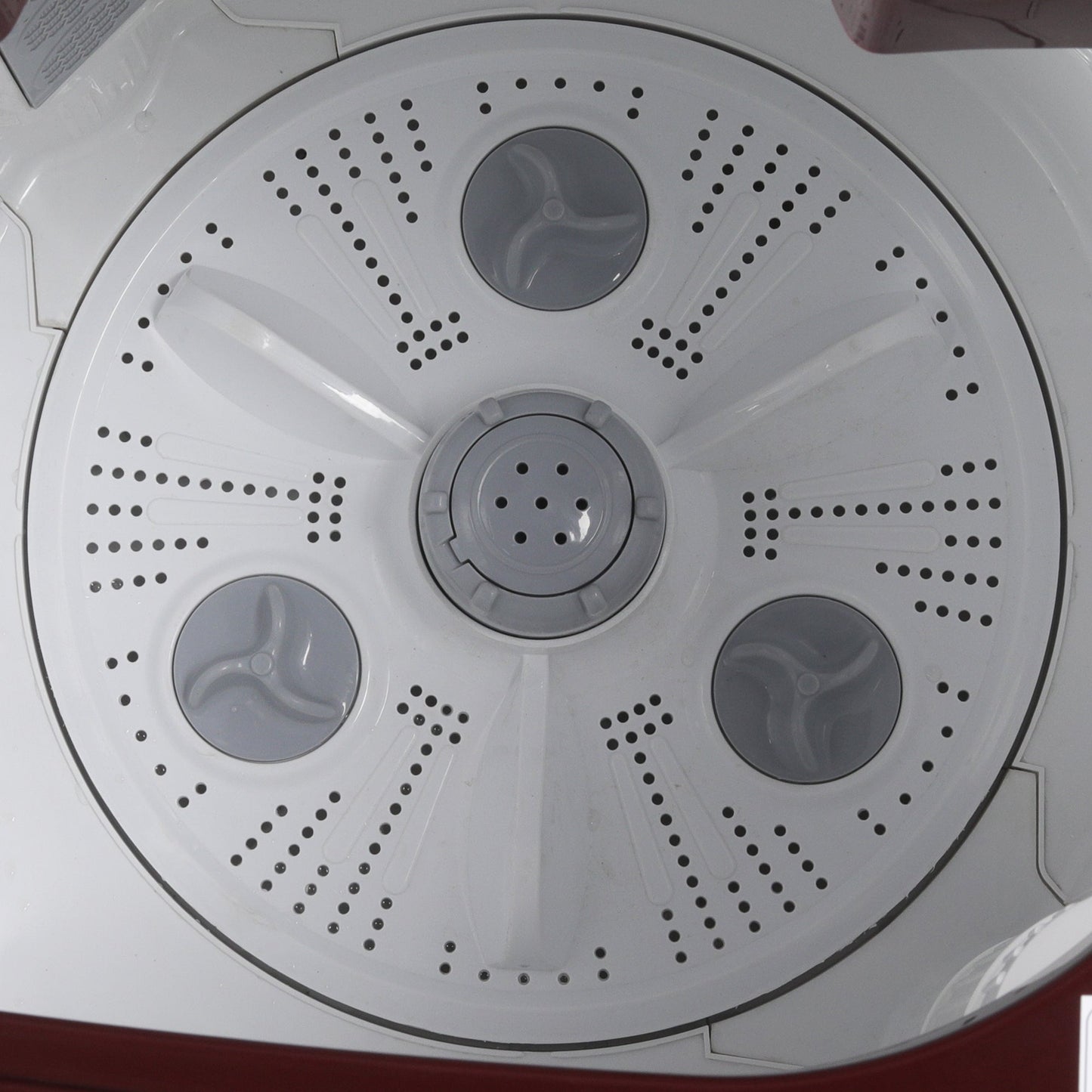 Salora 10.5 Kg Semi-Automatic Top Loading Washing Machine (SWMS 10501, Burgundy )