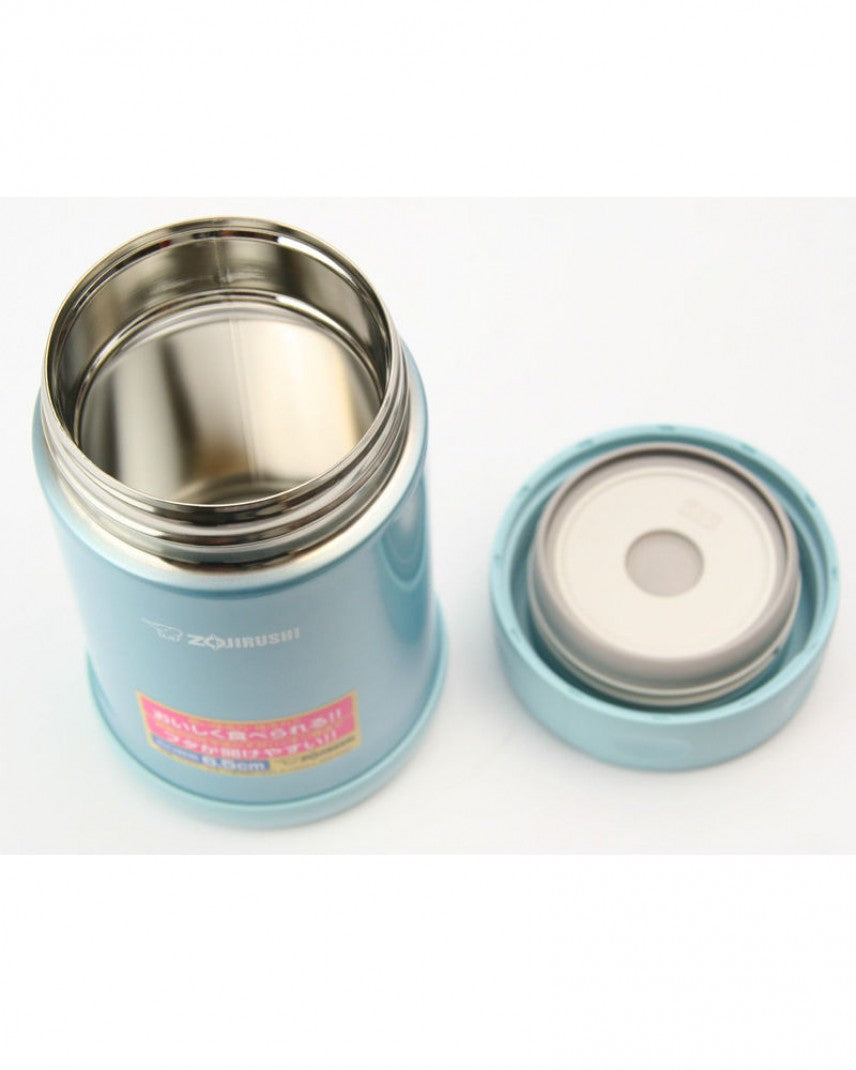 Zojirushi Stainless Steel Vacuum Insulated 750ml Food Jar, Soft Blue (SW-FCE75-AB)