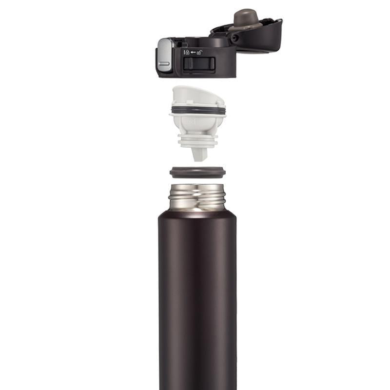 Zojirushi Stainless Steel Vacuum Insulated Bottle 0.34L, Dark Cocoa (SM-PB34-TD)