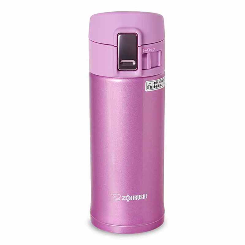 Zojirushi Stainless Steel Vacuum Insulated Bottle, 0.36L, Lilac (SM-KB36-VJ)