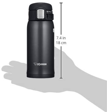 Zojirushi Stainless Steel Vacuum Bottle, 360ml, Cinnamon Gold (SM-SA36-NM)