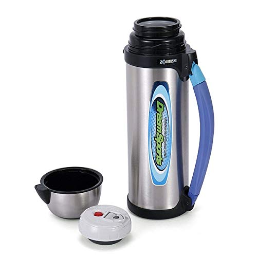 Zojirushi Vacuum Insulated Bottle, 1L, Stainless Steel (SJ-SD10-XA)