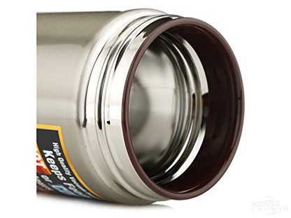 Zojirushi Stainless Steel Vacuum Insulated Food Jar, 550 ml, Stainless (SW-HAE55 XA)