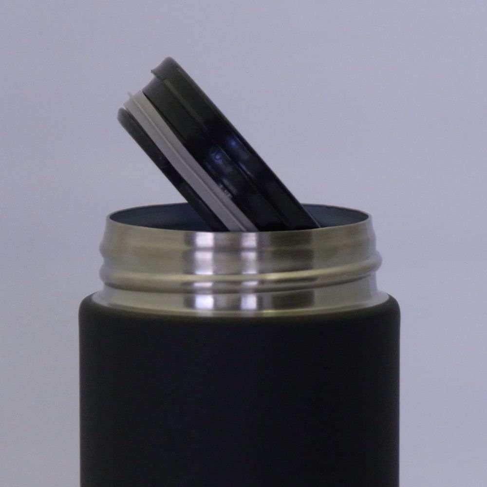 Zojirushi Stainless Steel Tuff Mug Bottle, 0.36L, Black (SM-JD36-BA)