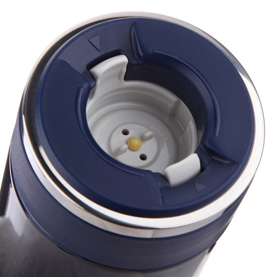 Zojirushi Stainless Steel Travel Mug with Tea Leaf Filter, 0.34L, Deep Blue (SM-JTE34-AD)