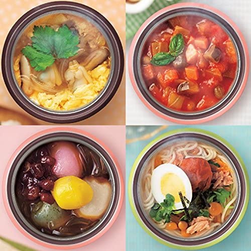 Zojirushi Stainless Steel Food Jar, 360ml, Cherry Red SW-GCE36-RA