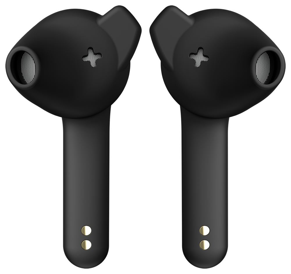 Defunc True Music Wireless Bluetooth TWS Earbuds, Compatible with iOS & Android, IPX4 Rating, Personalized fit, 22 Hours Total Playtime, Touch Control