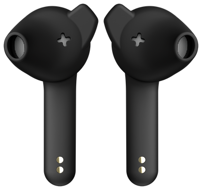 Defunc True Music Wireless Bluetooth TWS Earbuds, Compatible with iOS & Android, IPX4 Rating, Personalized fit, 22 Hours Total Playtime, Touch Control