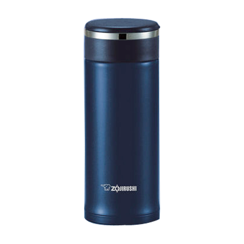 Zojirushi Stainless Steel Travel Mug with Tea Leaf Filter, 0.46L, Deep Blue (SM-JTE46-AD)