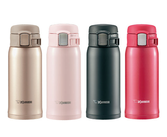 Zojirushi Stainless Steel Vacuum Bottle, 360ml, Pearl Pink (SM-SA36-PB)