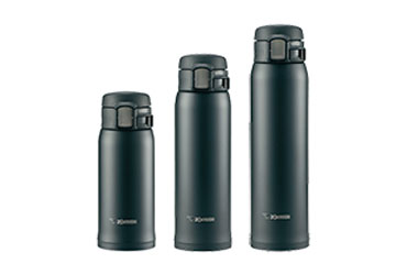 Zojirushi Stainless Steel Vacuum Bottle, 360ml, Black (SM-SA36-BA)