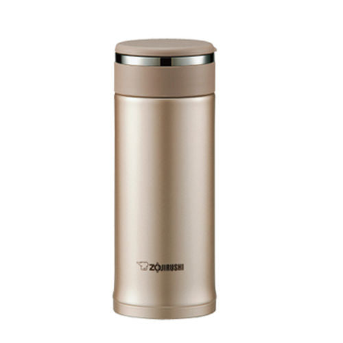 Zojirushi Stainless Steel Tuff Mug Bottle, 0.36L, Cinnamon Gold (SM-JD36-NL)