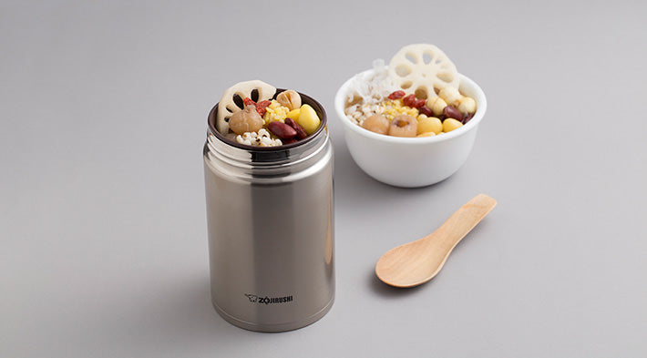Zojirushi Stainless Steel Vacuum Insulated Food Jar, 550 ml, Stainless (SW-HAE55 XA)