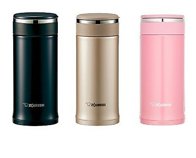 Zojirushi Stainless Steel Tuff Mug Bottle, 0.36L, Black (SM-JD36-BA)