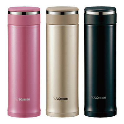 Zojirushi Stainless Steel Tuff Mug Bottle, 0.48L, Black (SM-JD48-BA)