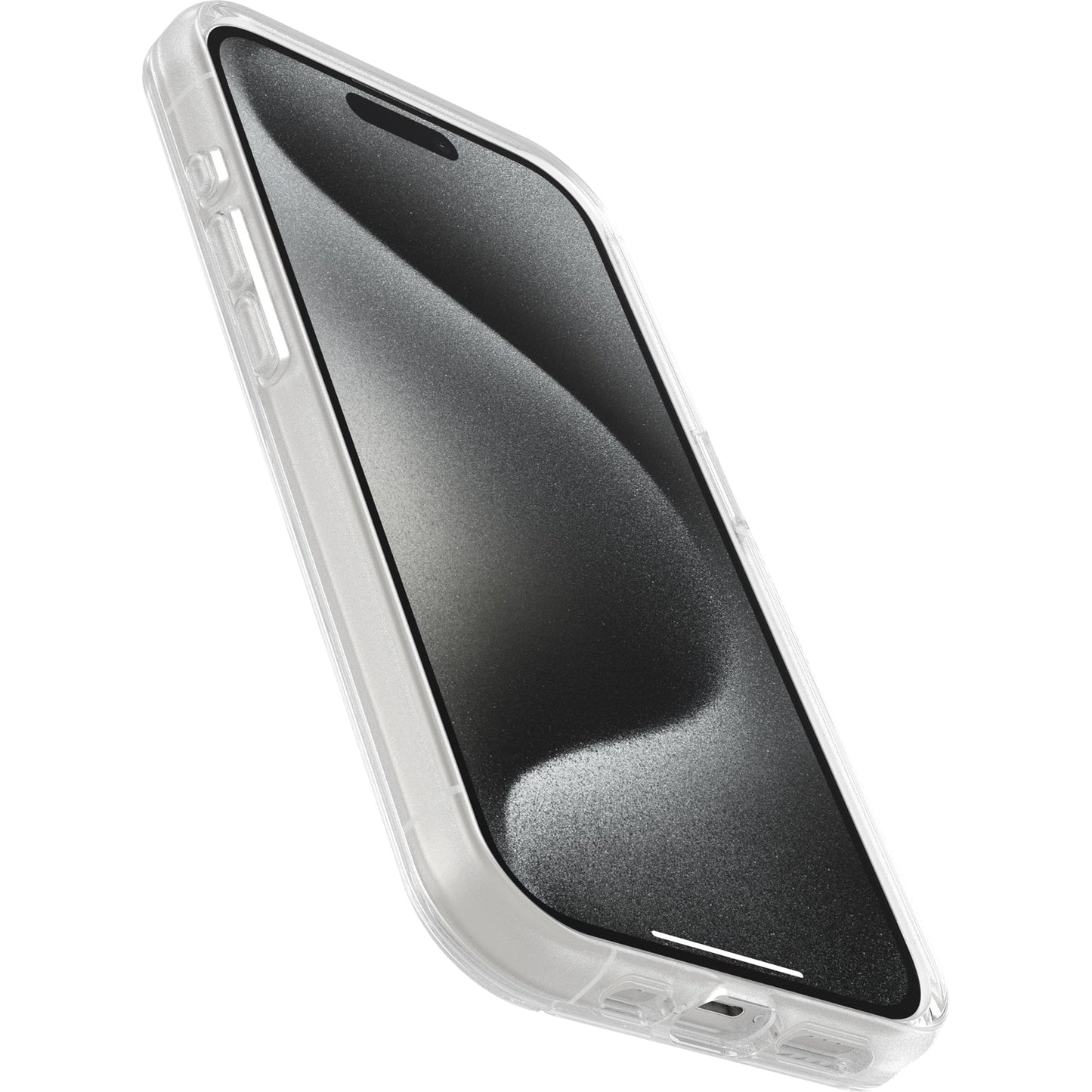 OtterBox Symmetry Clear Case for iPhone 15 Pro, Anti-Drop, Slim Protection, Supports 3X More Drops Than Military Standard, Clear