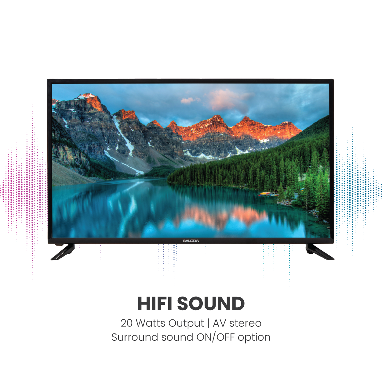 Salora 98cm (39 inch) HD Ready LED TV (SLV-4392 SH)