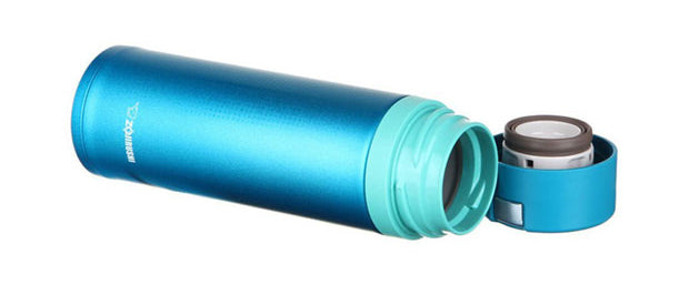 Zojirushi Stainless Steel Vacuum Insulated Bottle, 0.48L, Marine Blue (SM-XB48-AM)