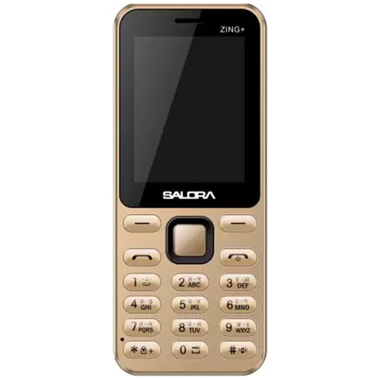 Salora KT 24+ Zing+(Dual Sim) (1800mAh) (Gold)