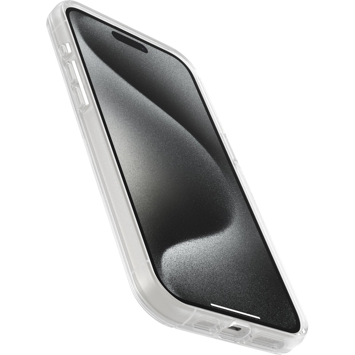 OtterBox Symmetry Clear Case for iPhone 15 Pro Max, Shockproof, Drop Proof, Protective Thin Case, 3X Tested to Military Standard, Clear