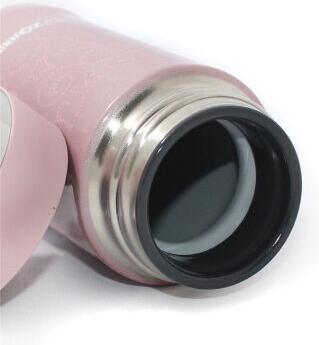 Zojirushi Stainless Steel Vacuum Insulated Bottle, 0.3L, Rose Quartz (SM-EC30-PZ)