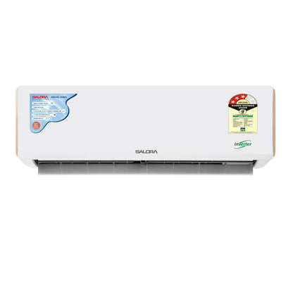 Salora FROSTEE Series - 1.5 Ton 3 Star ( BEE RATING : 2026 ), 6-in-1 Convertible, Inverter Split AC (100% Copper, Heavy-Duty Cooling at 52 Degree Celsius,SSI18CD3XCE26)