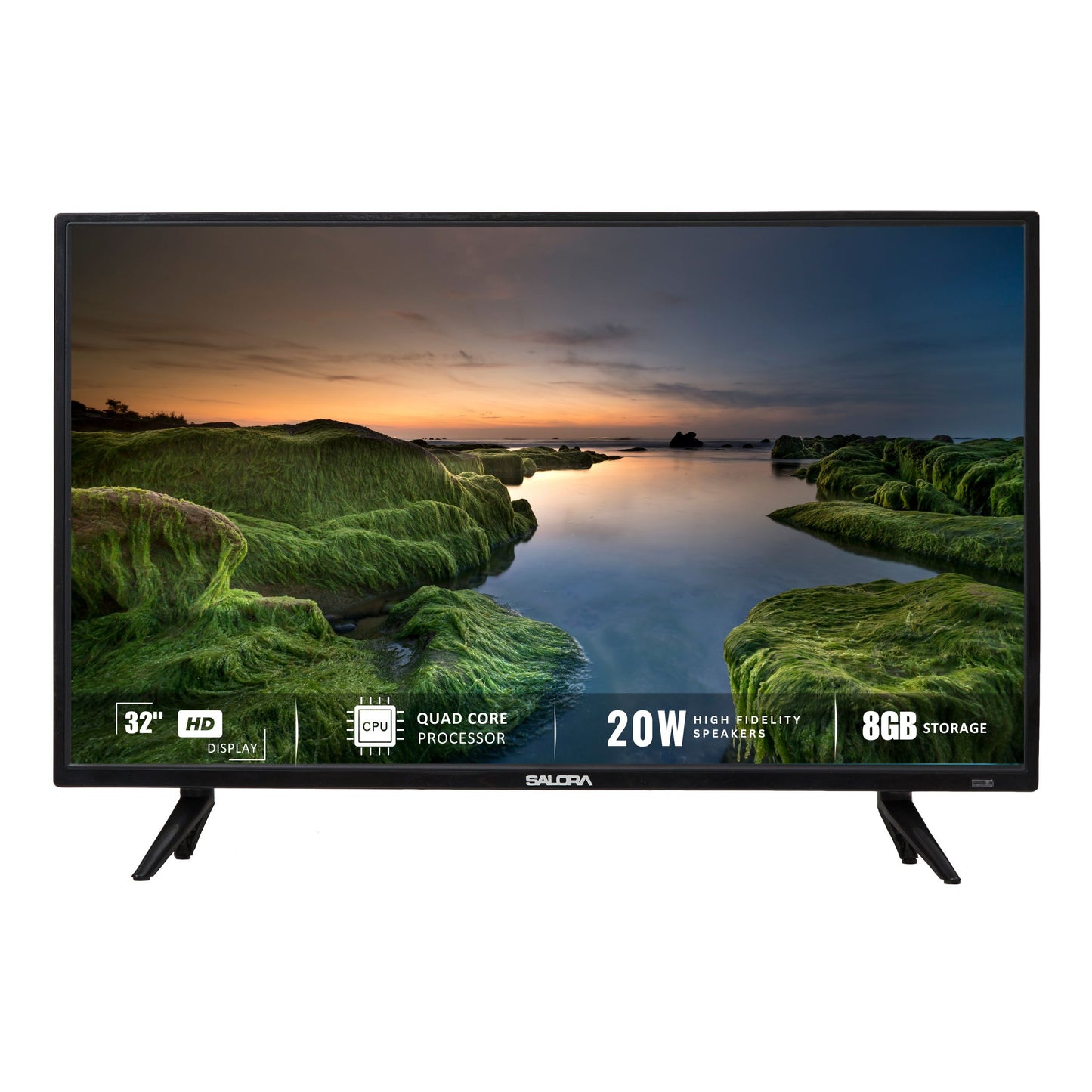 Salora 80cm (32 inch) HD Ready LED TV (SLV-4324 SL)