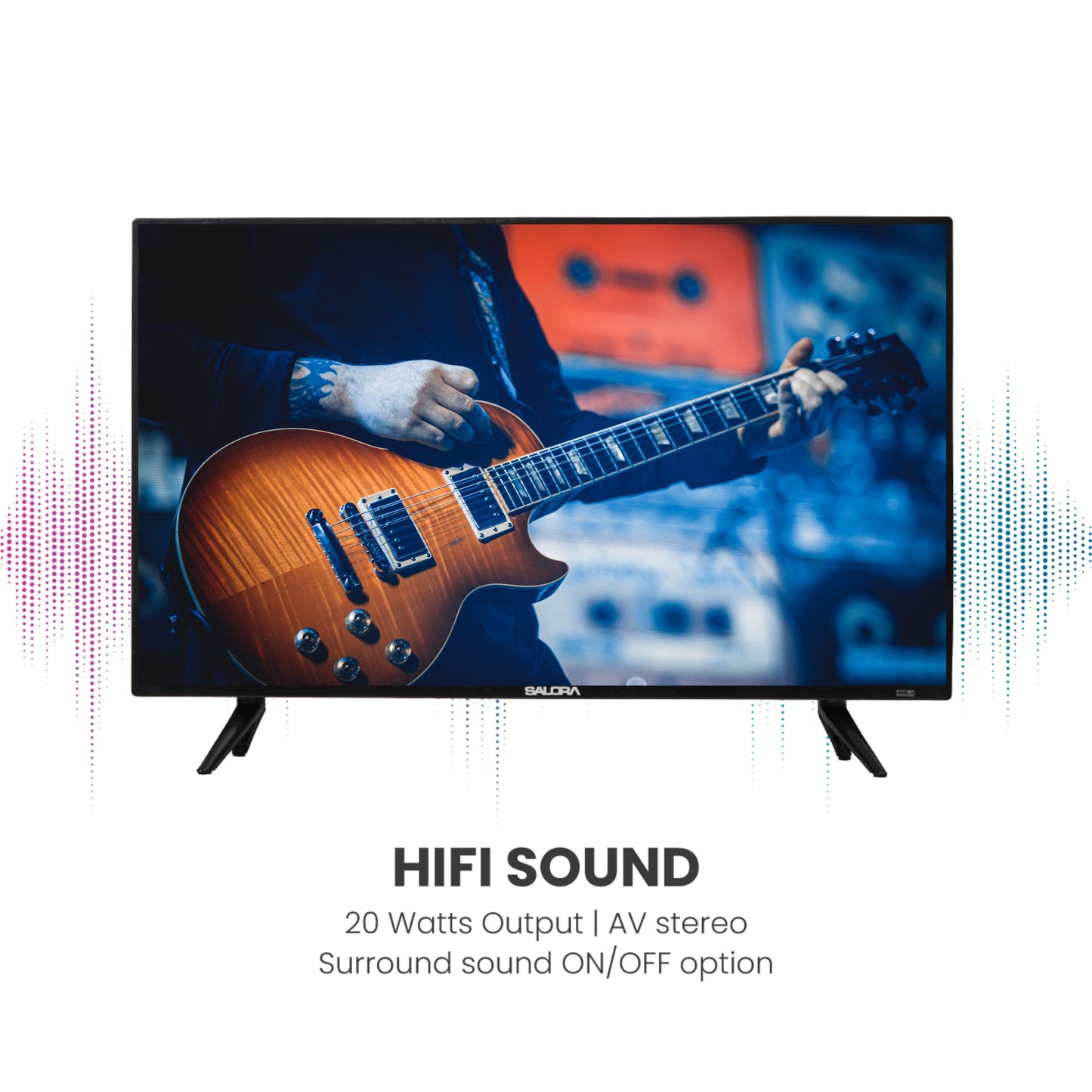 Salora 80 cm (32 inches) HD Ready Smart LED TV, SLV-4326 SFE (Black)