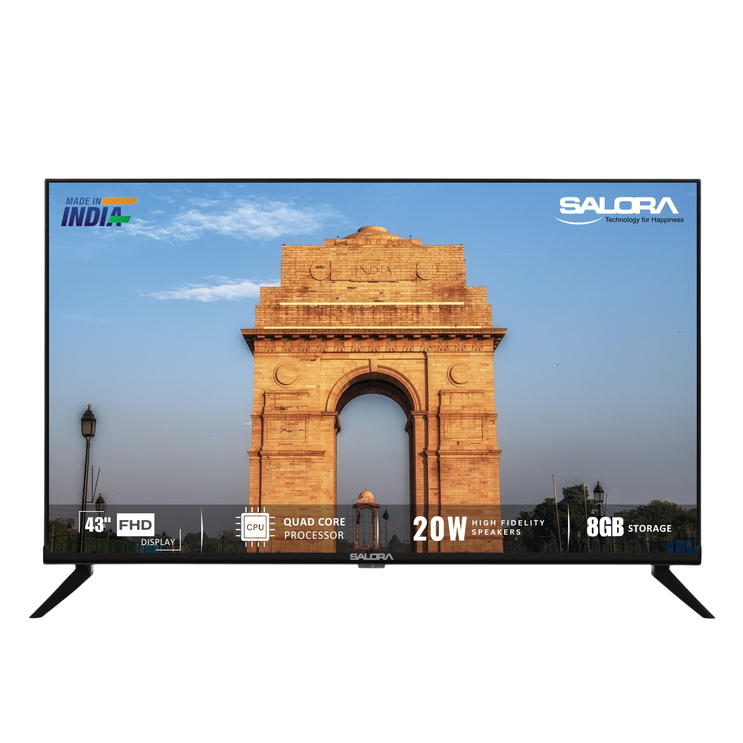 Salora Salora 109 cm (43 inch) FHD LED TV (SLV-4431 SH) – Salora International
