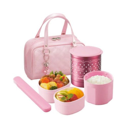 Zojirushi Lunch Box-SZGA-02-PA ( .62L )- Pink