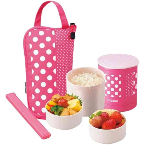 Zojirushi Vaccum Lunch Jar Pink-PA ( SZJA-02 )