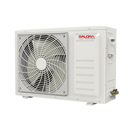 Salora FROSTEE Series - 1.5 Ton 3.86 Star, 4-in-1 Convertible, Inverter Split AC (Copper, Heavy-Duty Cooling at 52 Degree Celsius, SSI18CU3YCEG, Gold)