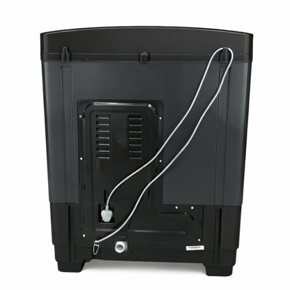 Salora 7.5 KG Semi-automatic Top Loading washing machine, SWMS-7502 BLK (Black)