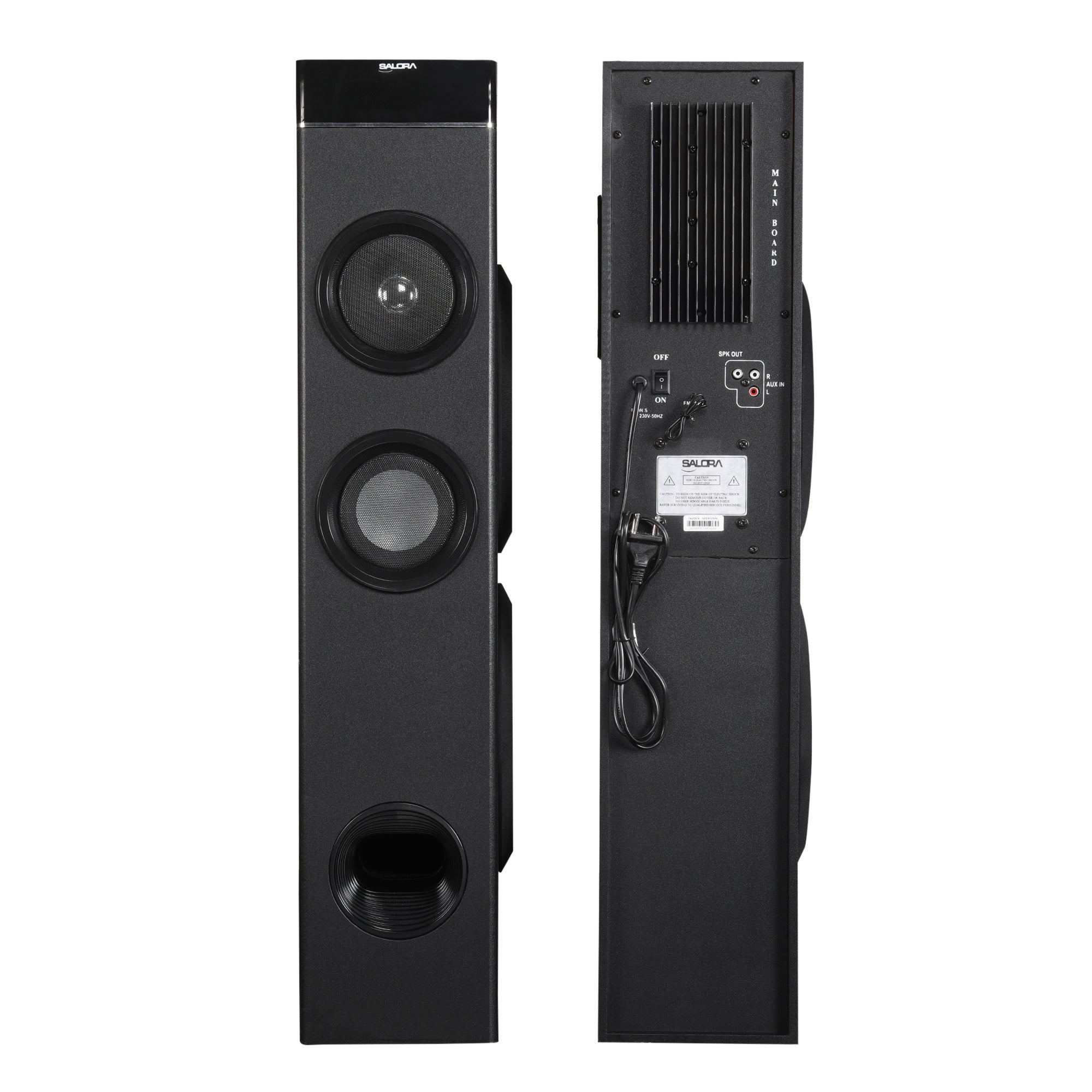 Tower speakers with bluetooth best sale karaoke and cordless mic