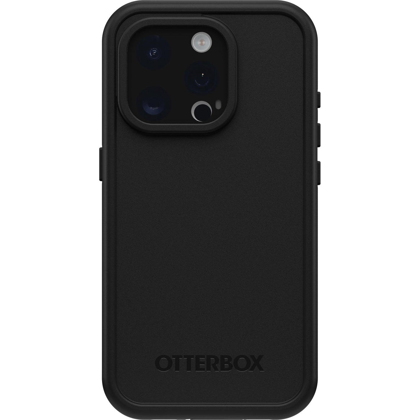 OtterBox Fre Case for iPhone 15 Pro for MagSafe, Waterproof (IP68), Shockproof, Dirtproof, Sleek and Slim Protective Case with Built in Screen Protector, x5 Tested to Military Standard, Black