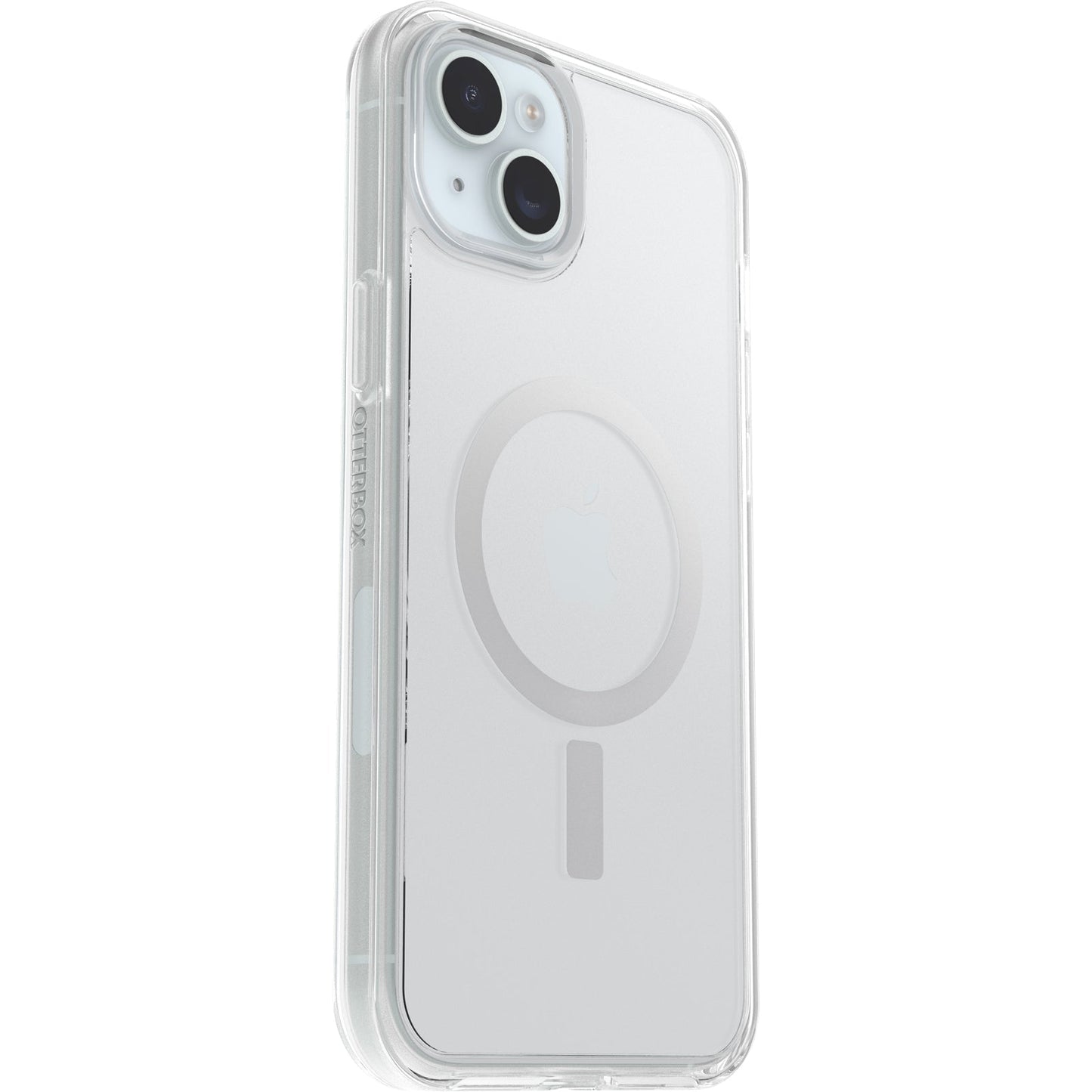 OtterBox Symmetry Clear for MagSafe Case for iPhone 15 Plus/iPhone 14 Plus, Shockproof, Drop Proof, Protective Thin Case, 3X Tested to Military Standard, Clear