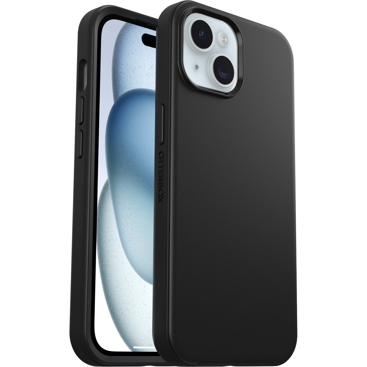 OtterBox Symmetry for MagSafe Case for iPhone 15 / iPhone 14 / iPhone 13, Shockproof, Drop proof, Protective Thin Case, 3x Tested to Military Standard, Black